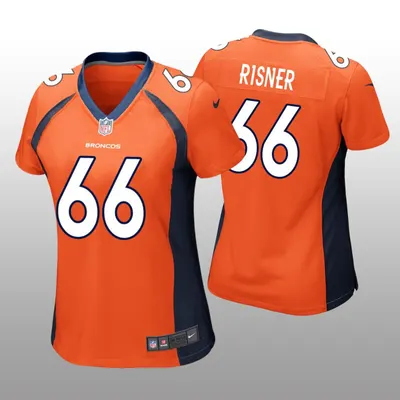 Dalton Risner Denver Broncos Orange Draft Limited Jersey