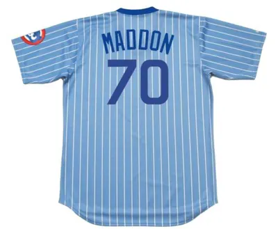 Joe Maddon Chicago Cubs Throwback Jersey