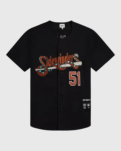 Randy Johnson Tuscon Sidewinders Button Up Mesh Jersey